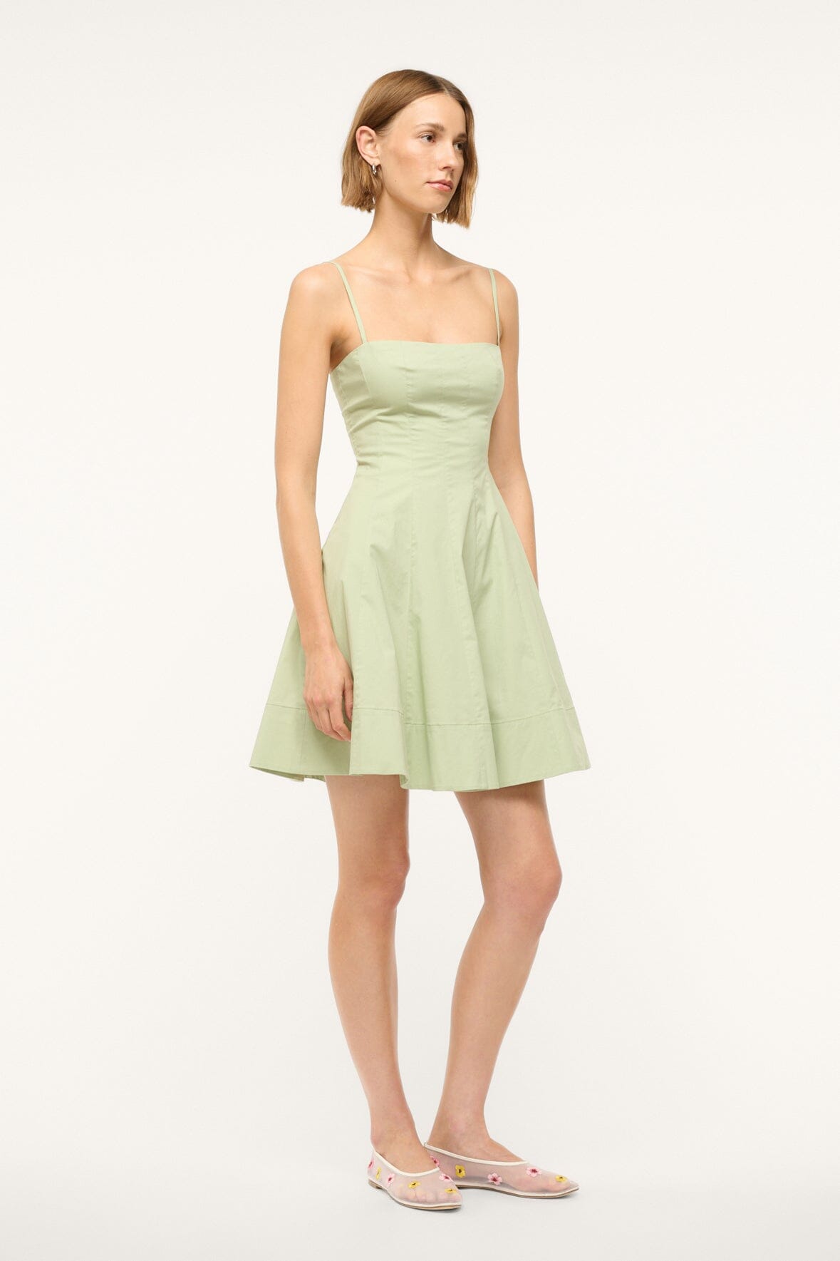 WYLIE MINI DRESS | PALE JADE