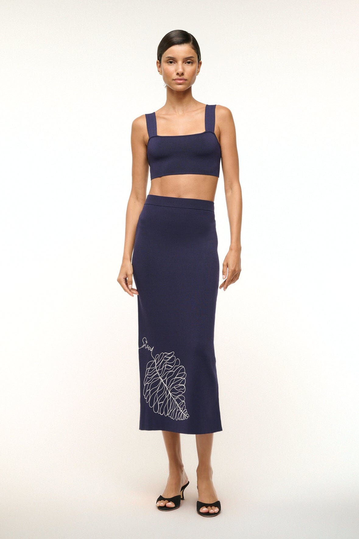 ZOLA TOP | NAVY WHITE