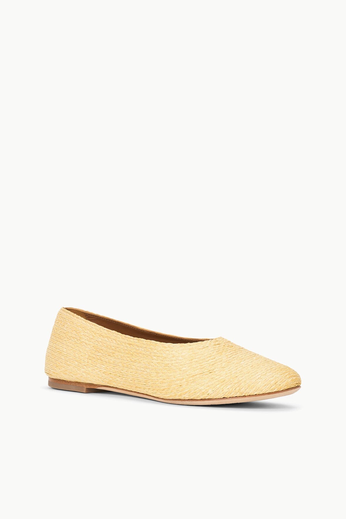 ALBA BALLET FLAT | NATURAL RAFFIA