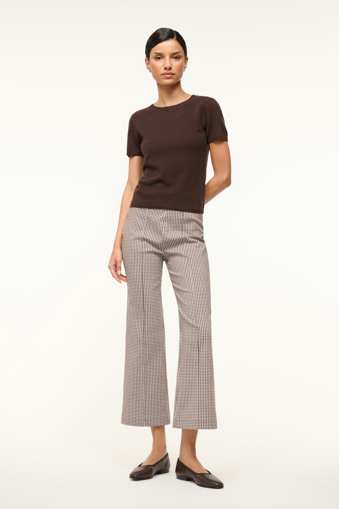 EASY CASHMERE TEE | DARK CHOCOLATE