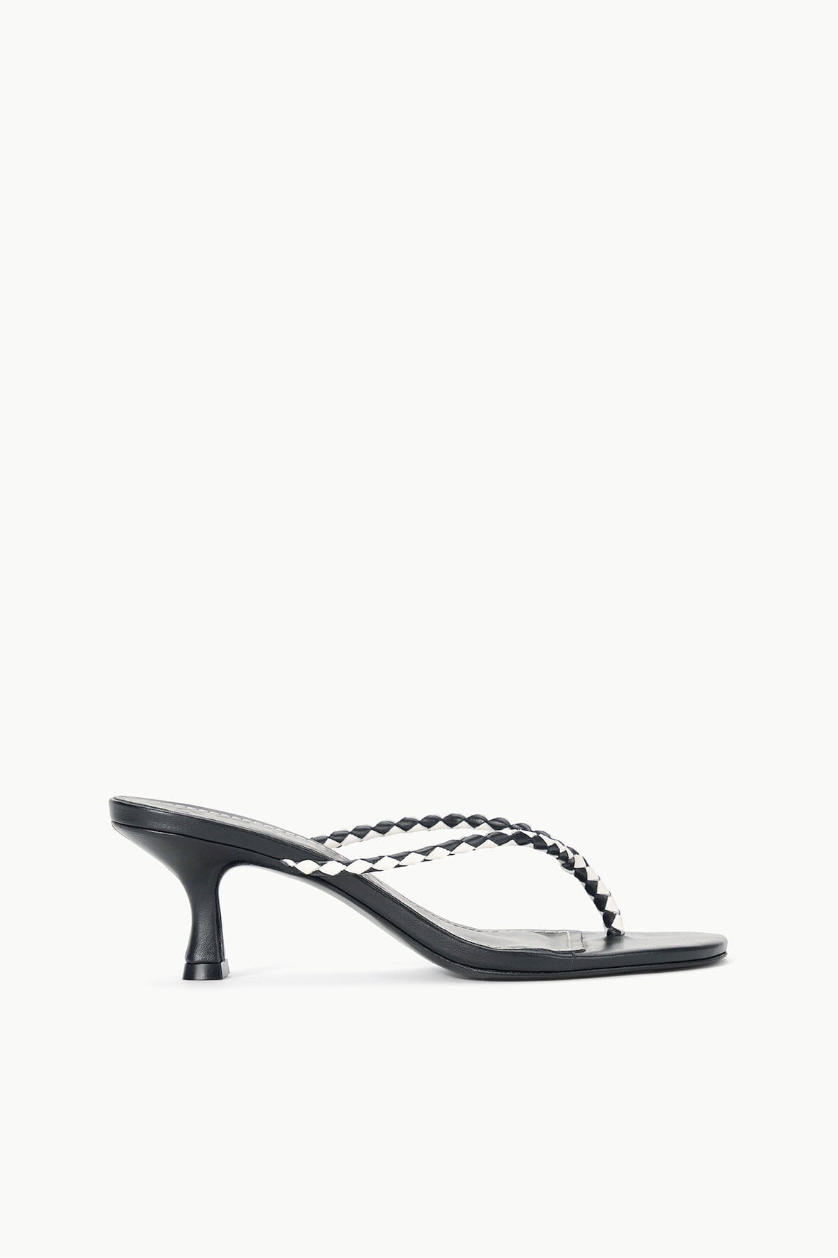 FREJA KITTEN HEEL | BLACK PAPER
