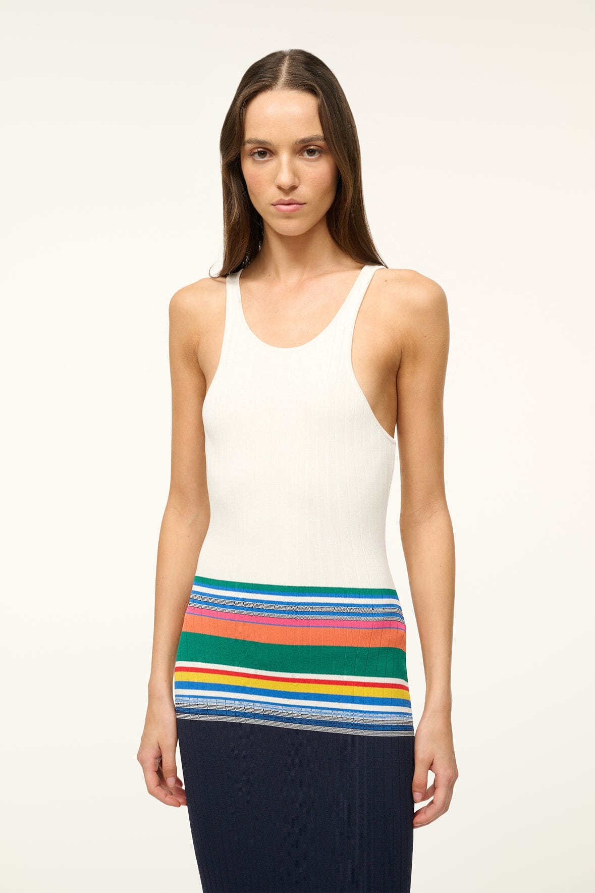 HIBISCUS DRESS | NAVY MULTI