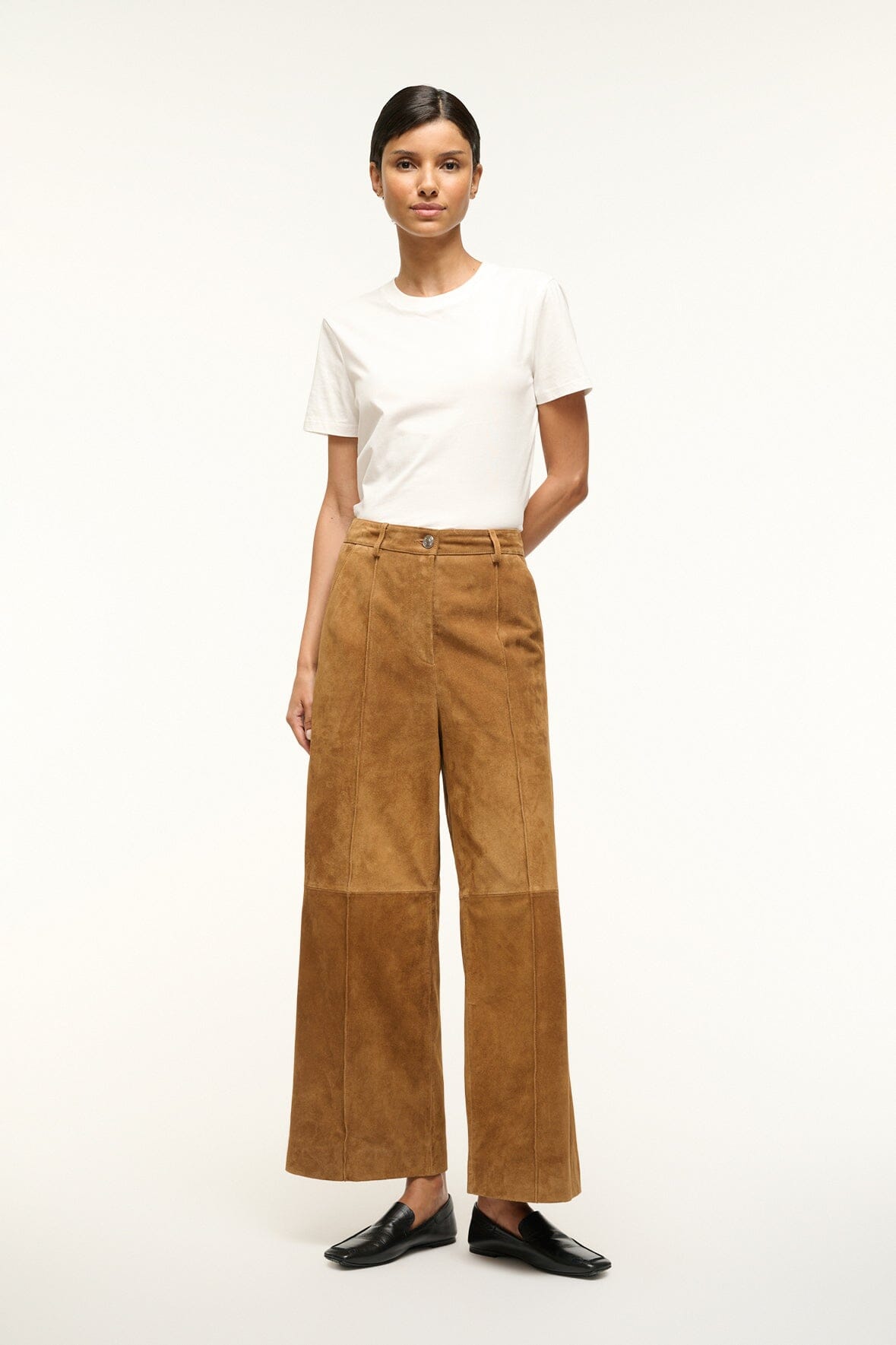 MASONRY PANT | TAN SUEDE