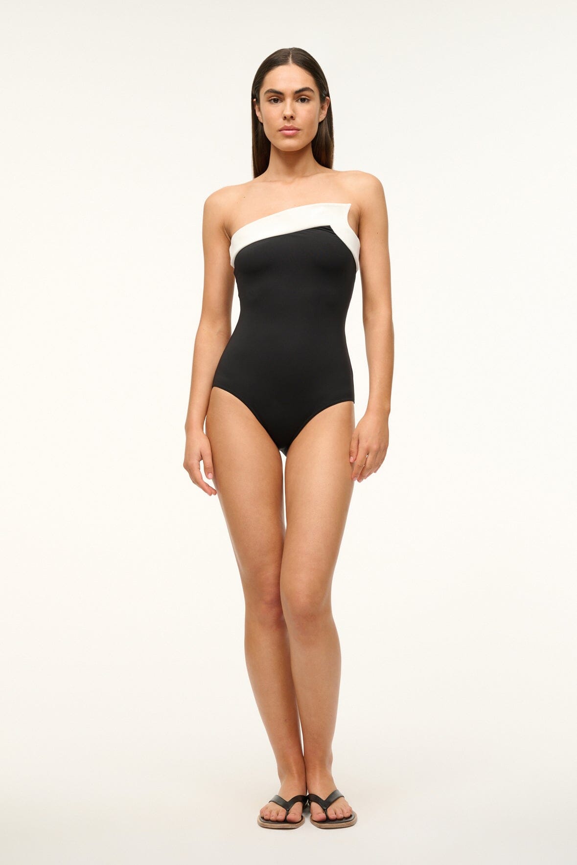 ALEXANDRA ONE PIECE | BLACK WHITE