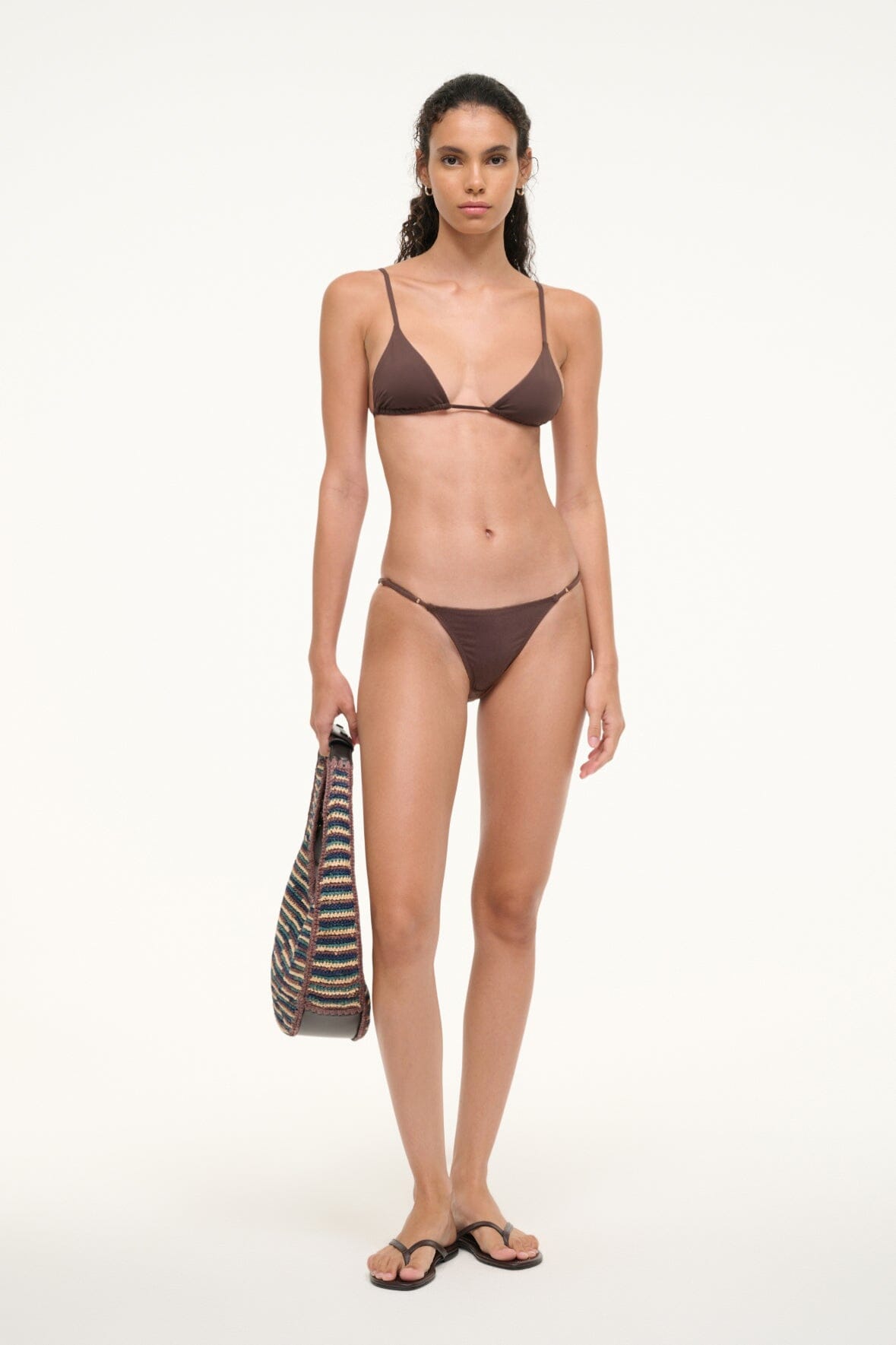 ALEXIS BIKINI TOP | DARK CHOCOLATE