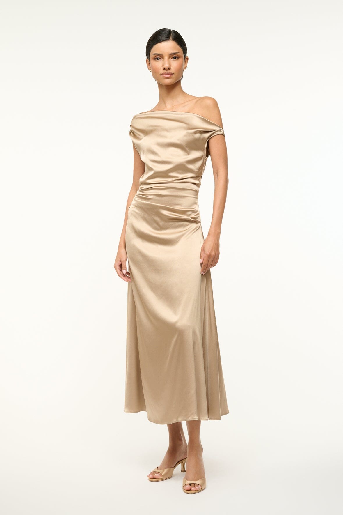 PHARE SILK DRESS | BIRCH