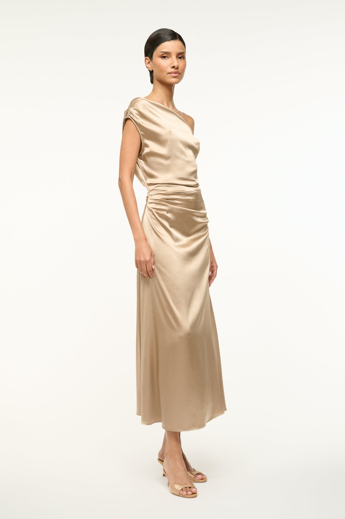 PHARE SILK DRESS | BIRCH