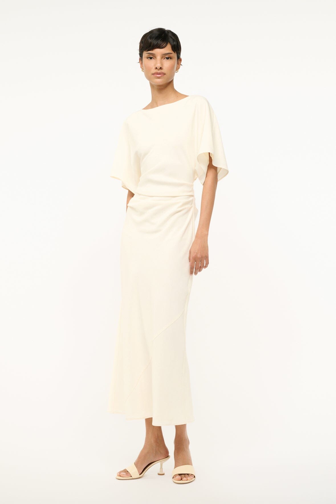AMELIE MIDI DRESS | IVORY
