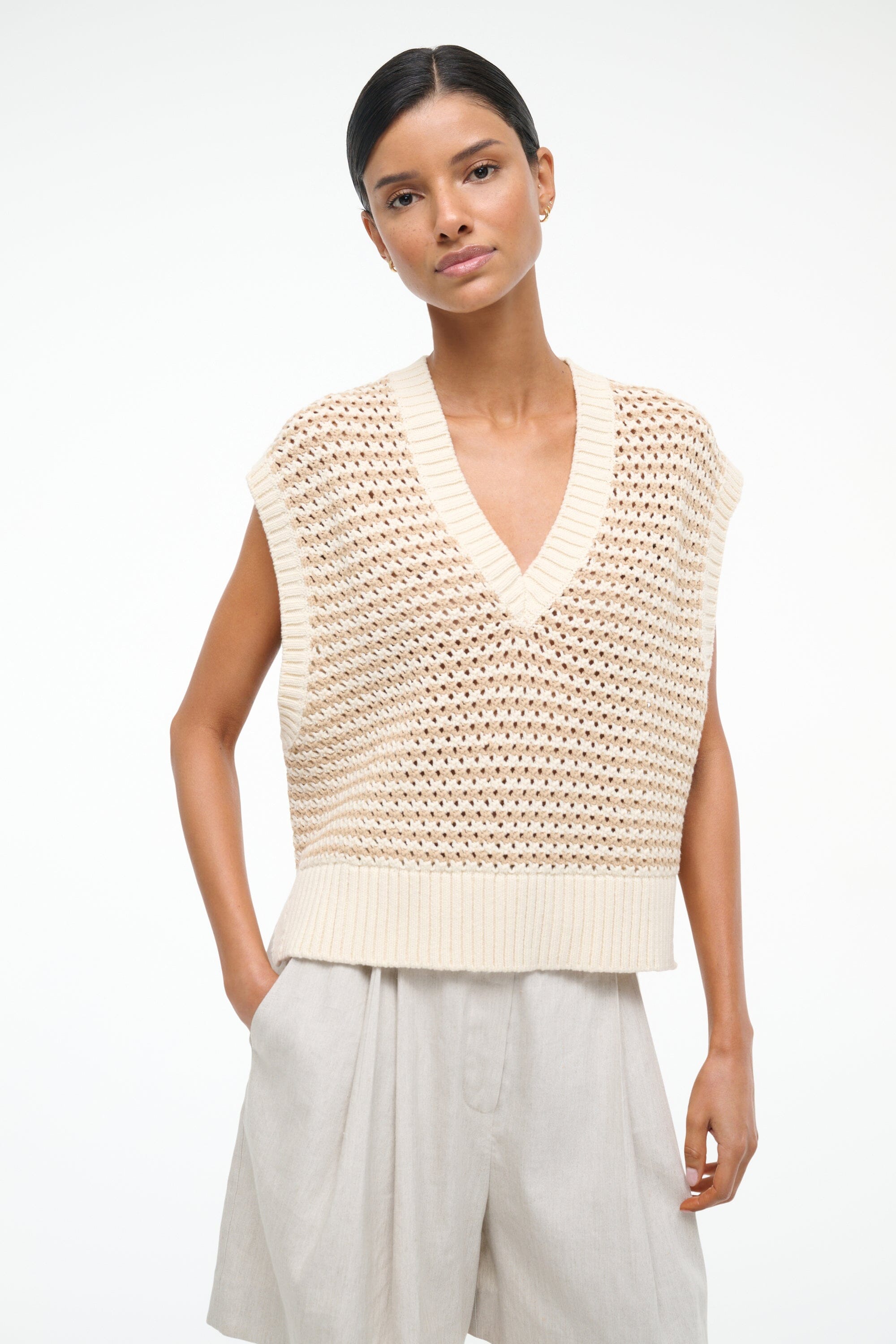 AMERICANA SWEATER | BREEZE CREME