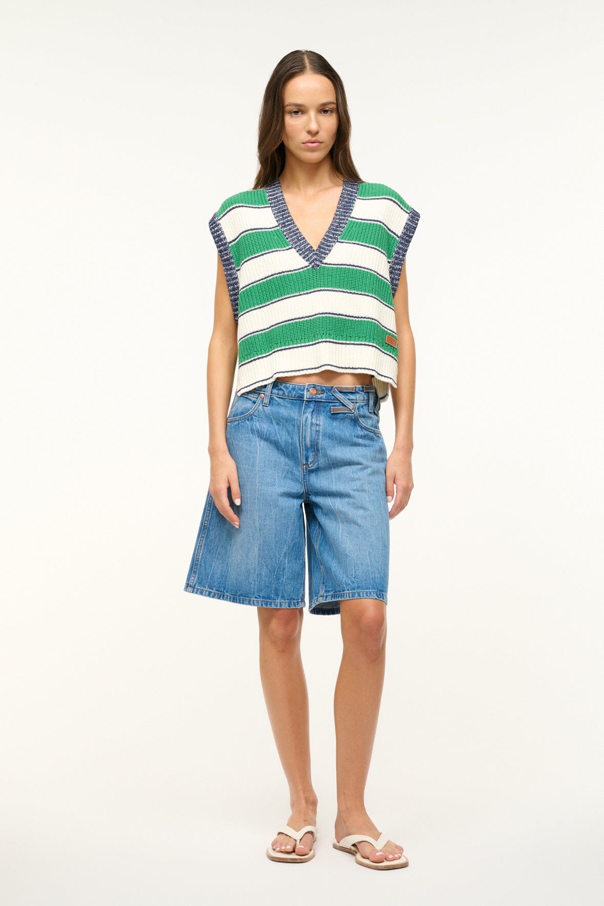 AMERICANA SWEATER | BUNGALOW STRIPE