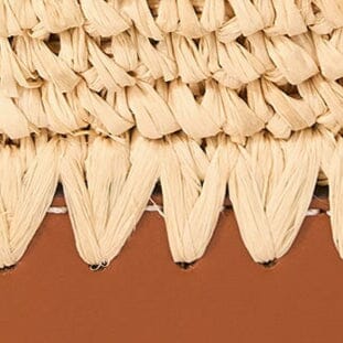 ST. REGIS SQUILLO RAFFIA TOTE | NATURAL TAN