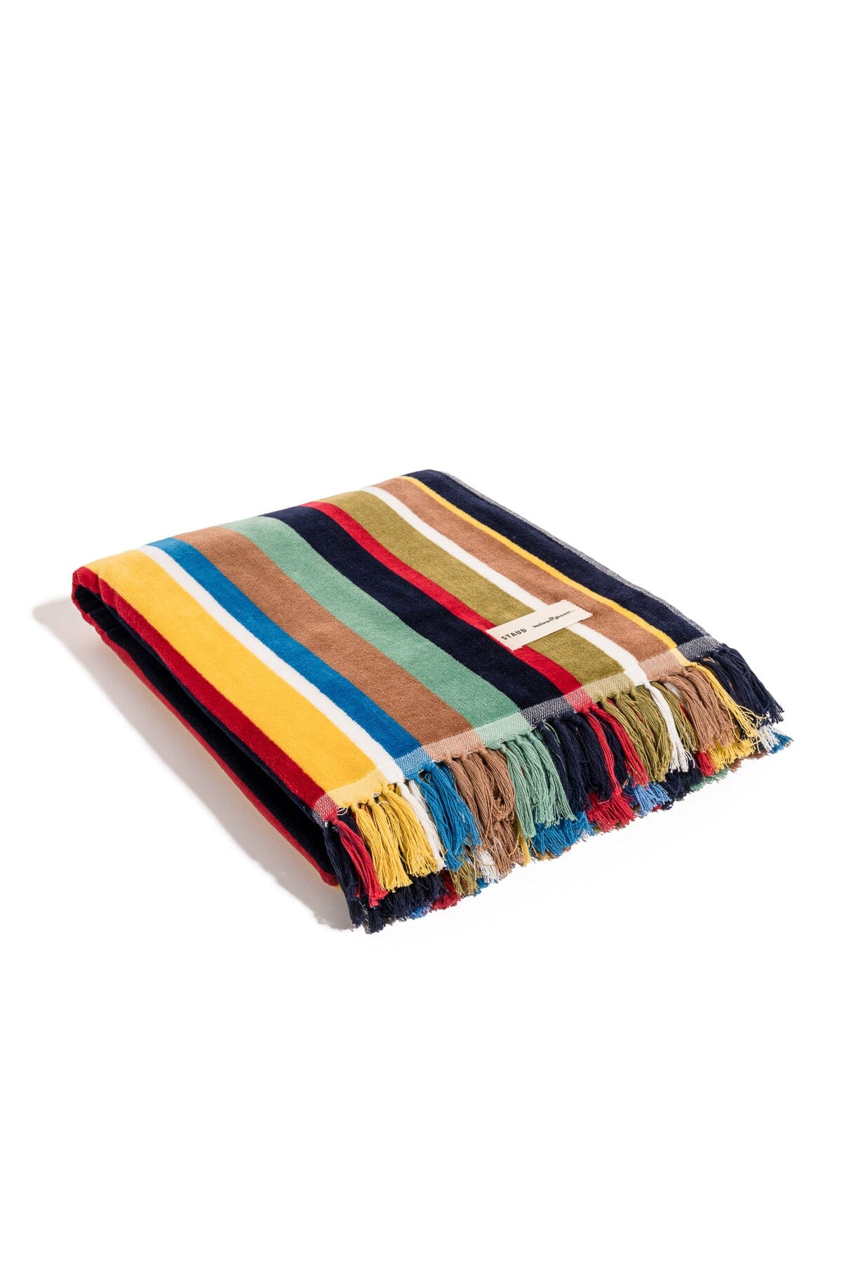 STAUD x BUSINESS & PLEASURE CO. BEACH TOWEL | MARKET STRIPE