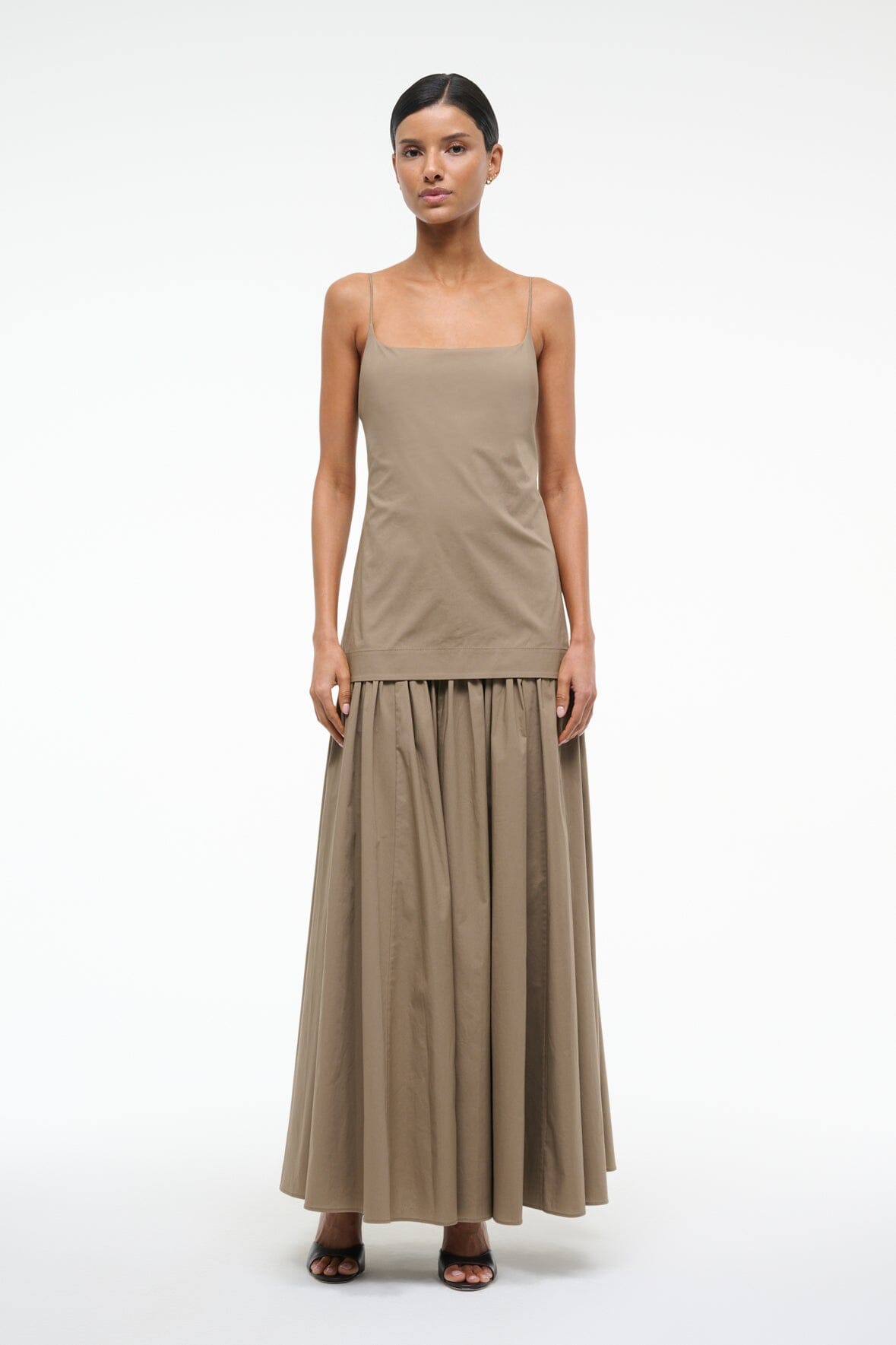 ARI DRESS | TAUPE